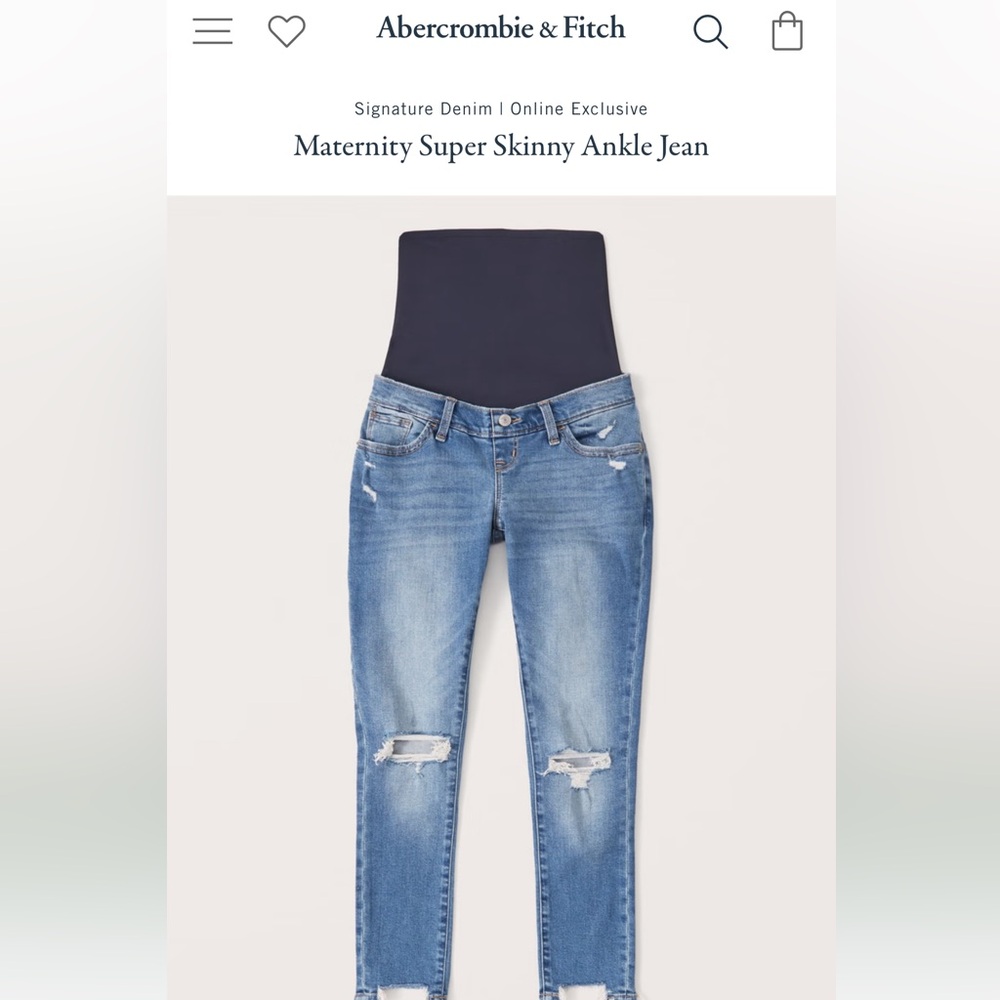 Abercrombie Maternity Jeans